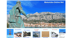 Desktop Screenshot of makarska-online.net